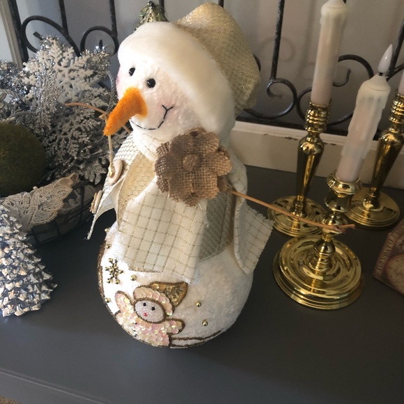 Blinged out Snowman with lots of attitude ⛄️ - Picture 3 of 9